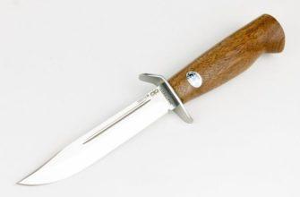 Нож Штрафбат с деревянной рукоятью из стали 100Х13М